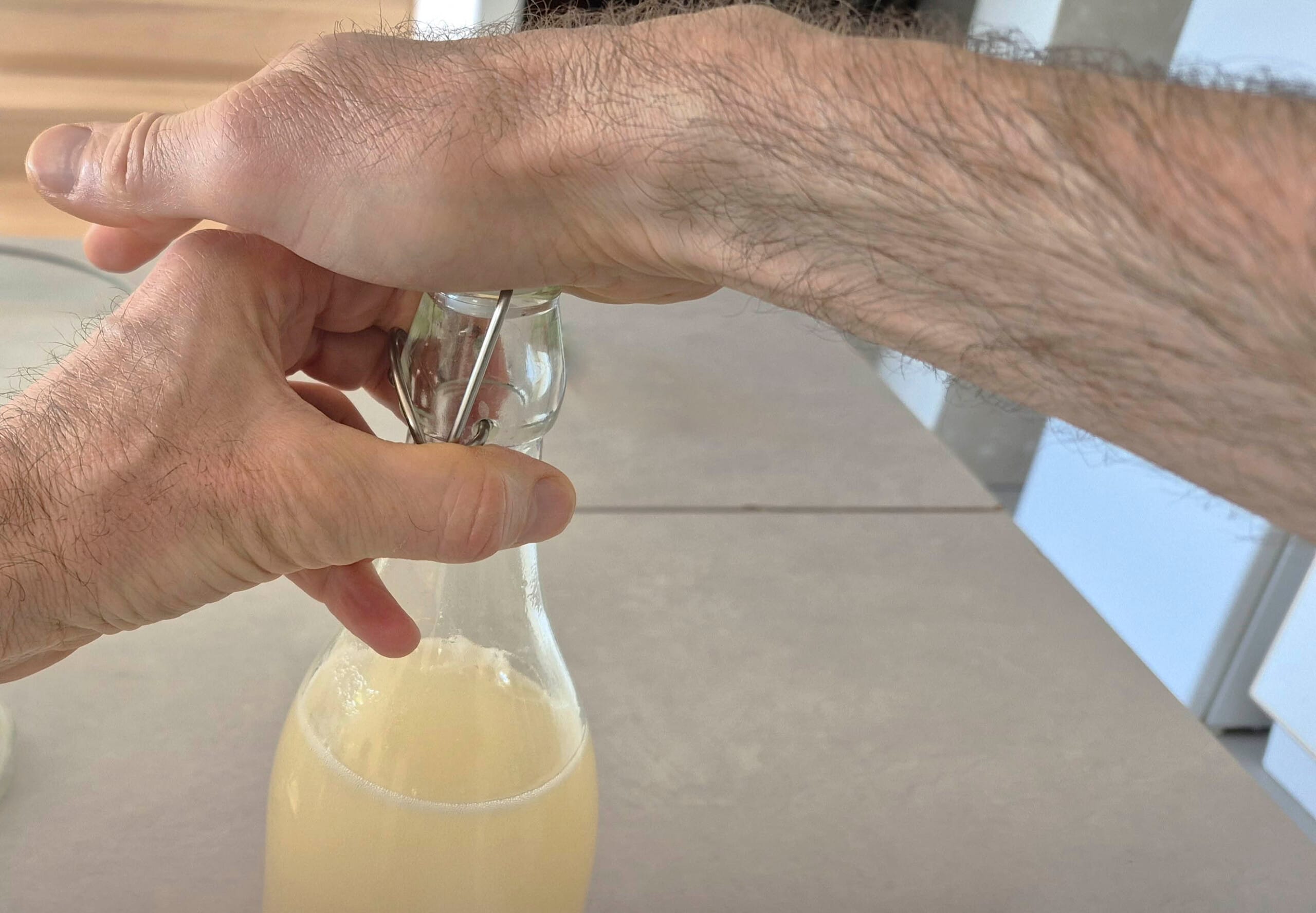 Comment ouvrir votre bouteille de kéfir